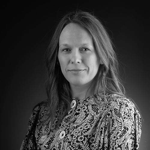Portrait noir et blanc de Barbara BRANDMAIR